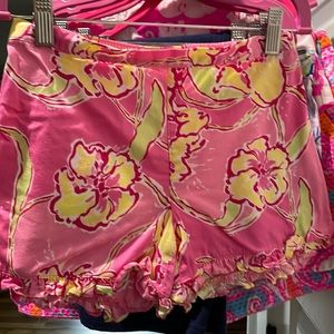 Lilly Pulitzer girls shorts size XL